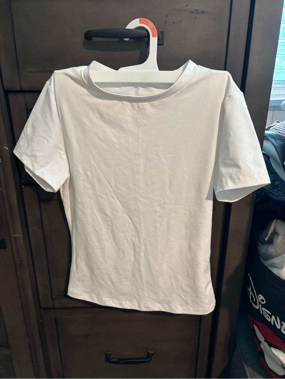 Women's White Short Sleeve Tee